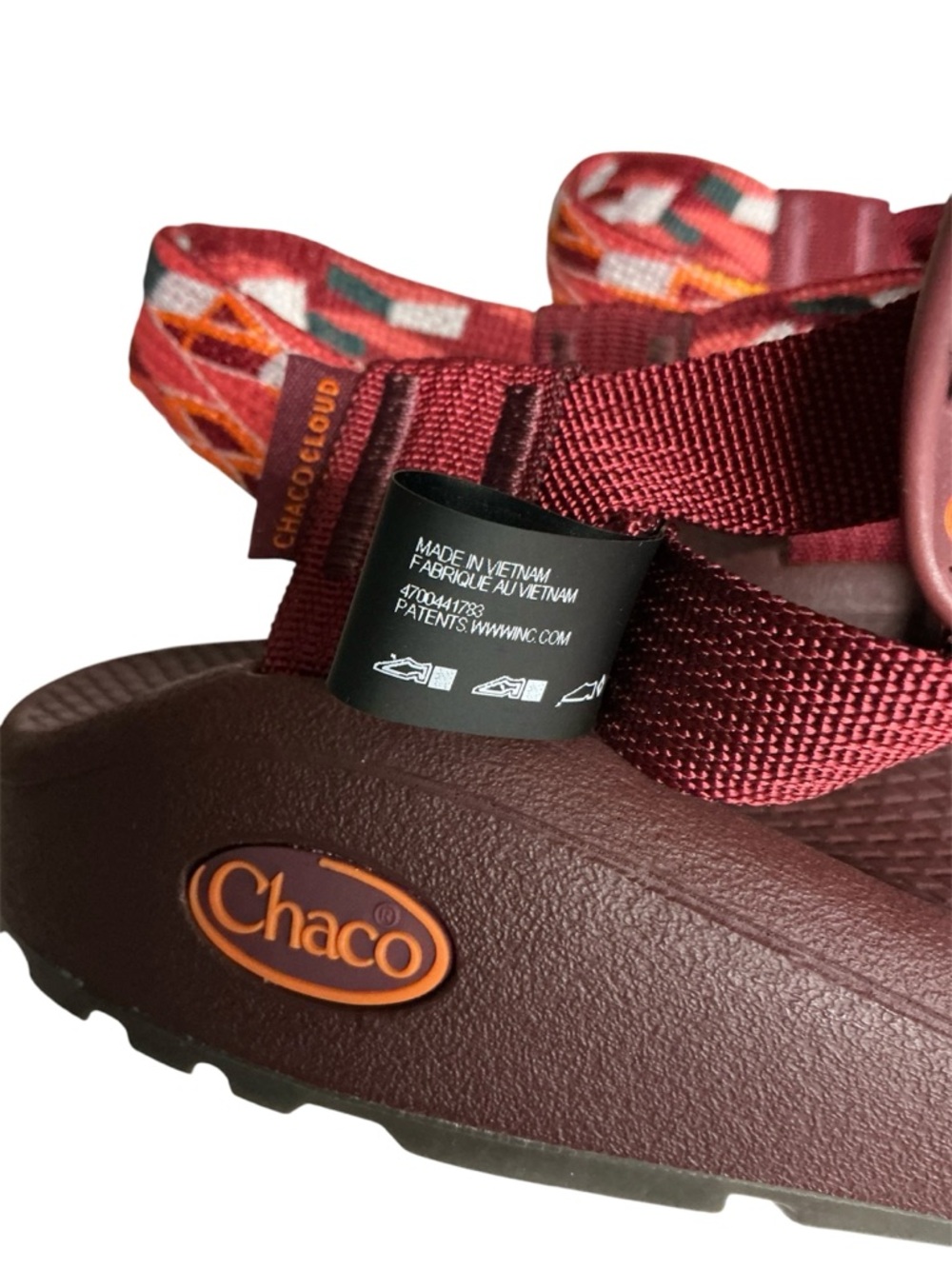 Chaco Sandals Z/Cloud X2 in Platform Blush Size 10 - Picture 7 of 9
